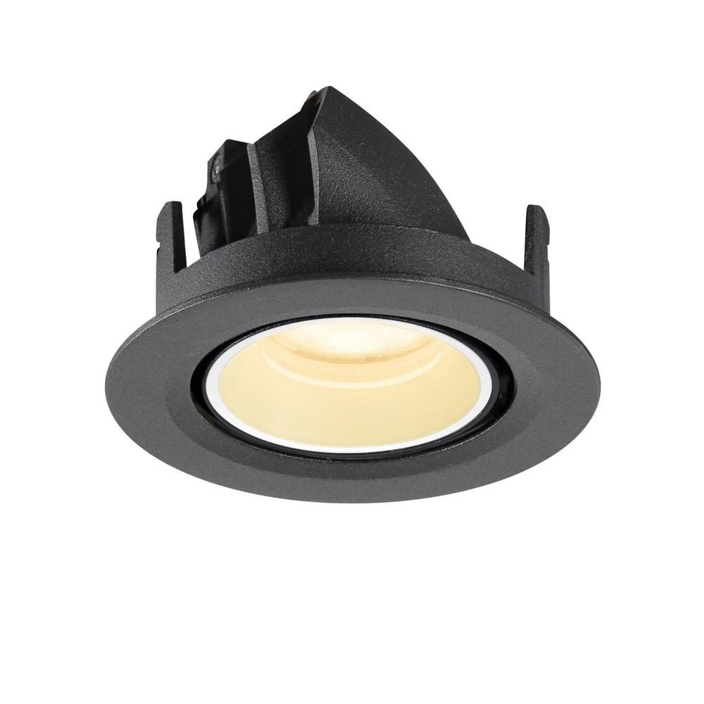 Recessed spotlight Numinos Gimble XS black/white 3000K - 55deg SLV 4024163307031