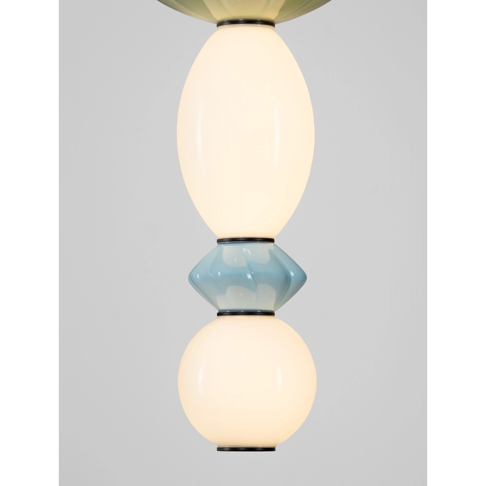 Pendant lamp Oneta pink - white - green - blue Lyora 5212017473936