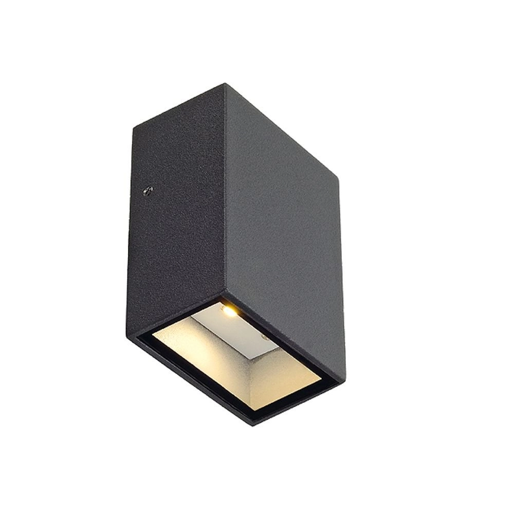 Square downlighter Quad 1 8.7cm anthracite