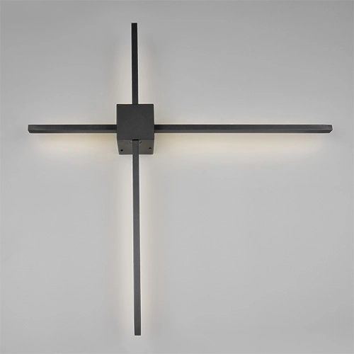 Modern wall lamp Cassino black 67.5cm Trio 4017807683202