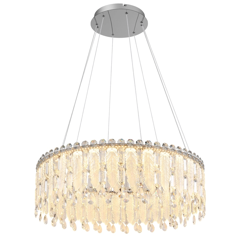 Pendant lamp Klunka chrome Ø 79.5cm Globo 9007371450107