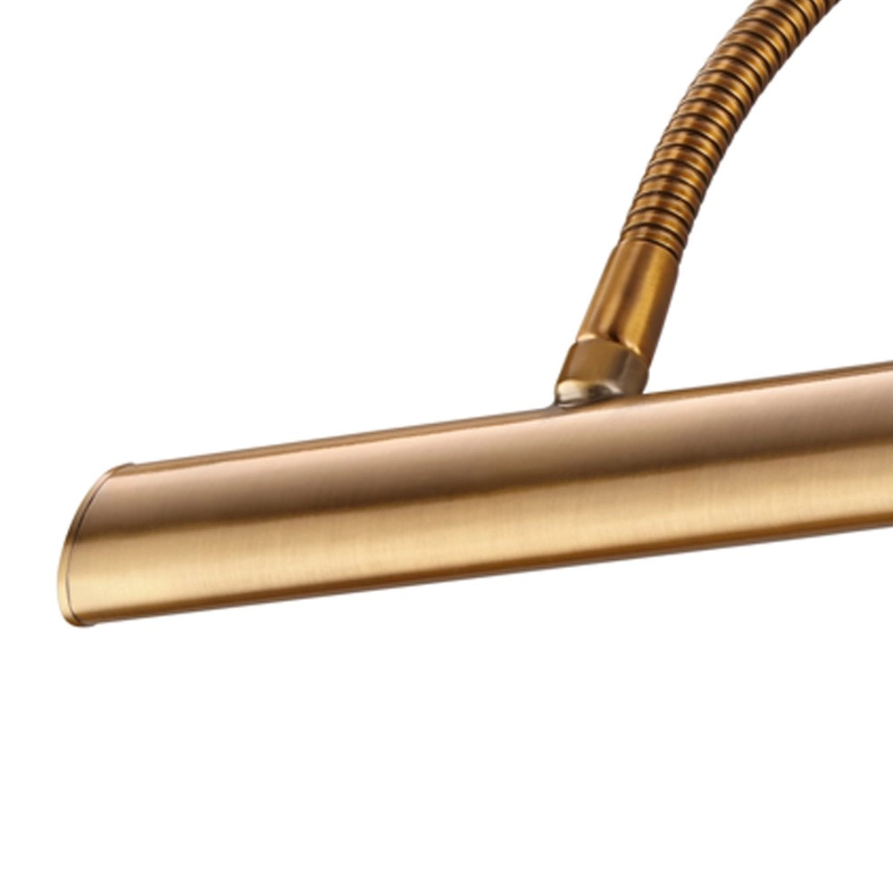 LED reading light Curtis old brass Trio 4017807275346