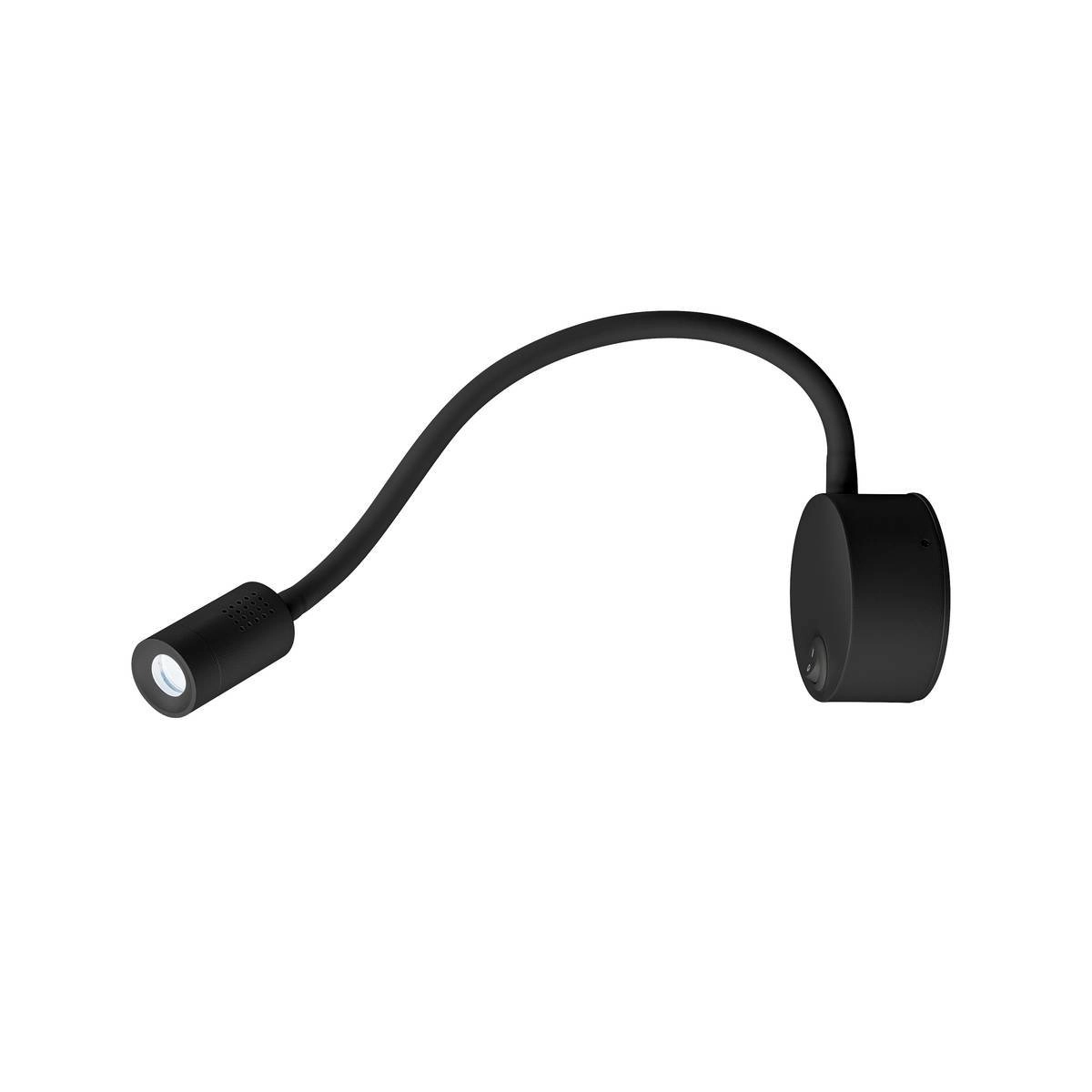 Wall reading light Dio Flex Plate 1.9w - 4000K black