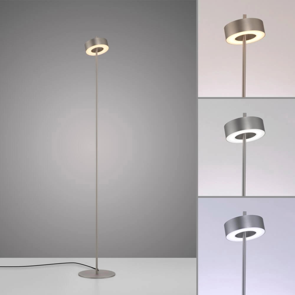 Floor lamp Q-Rotate Design aluminium Paul Neuhaus 4012248383247