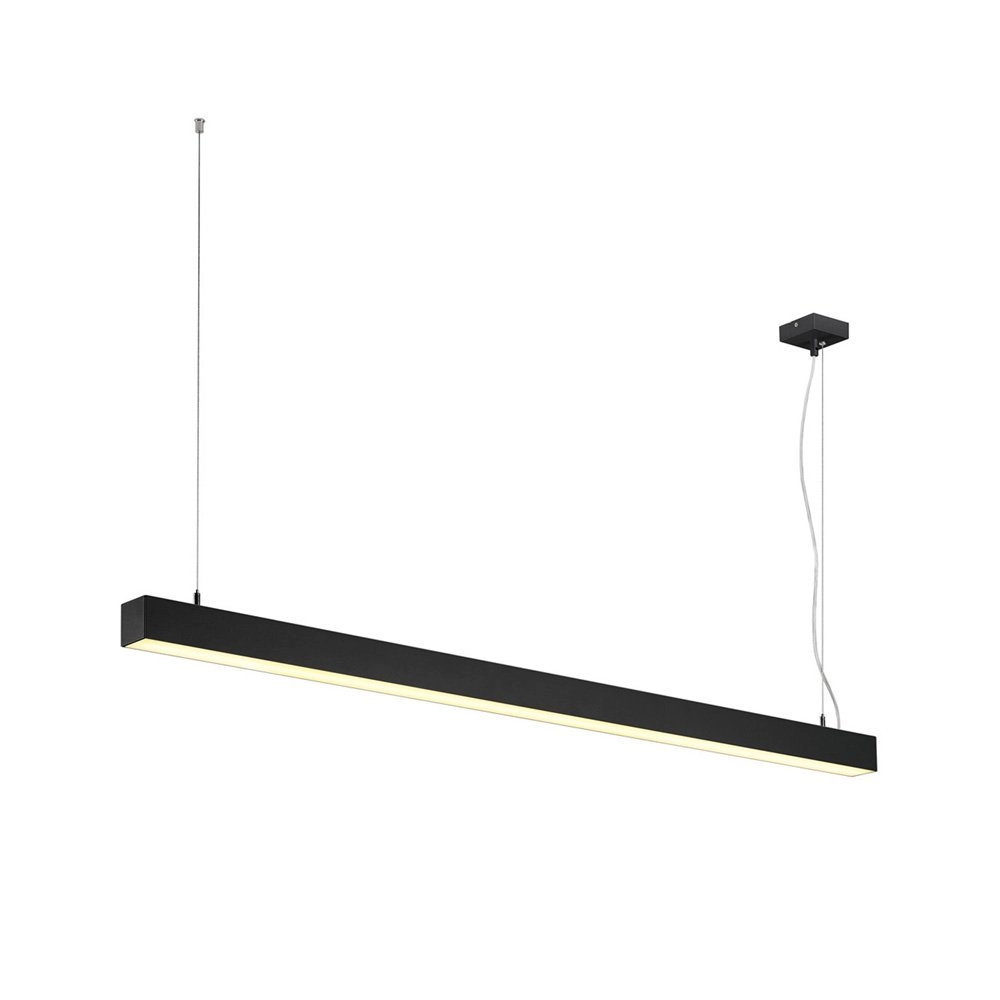Pendant lamp design Q-Line dimmable 142cm black