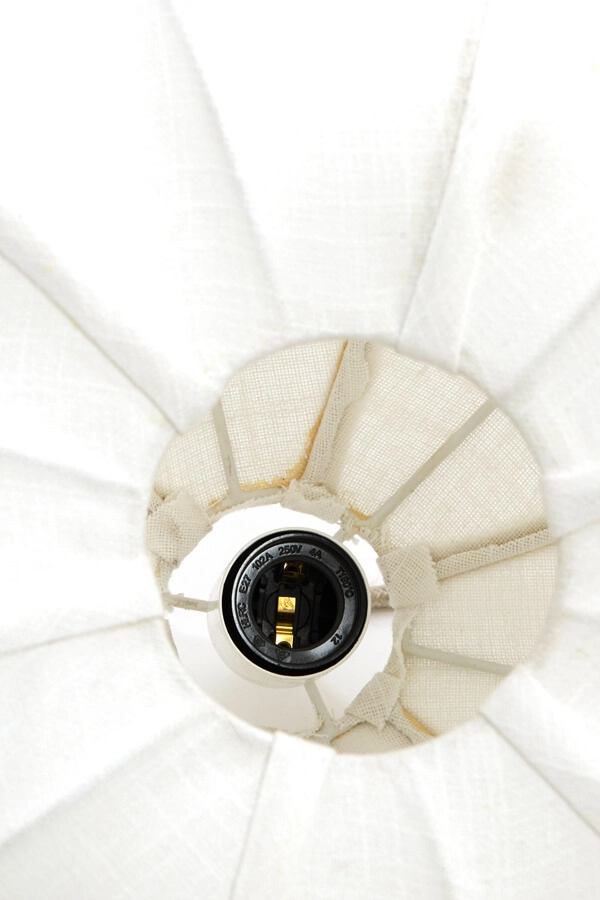 White pendant lamp Zubeda Ø 38.5cm Light & Living 8717807706616