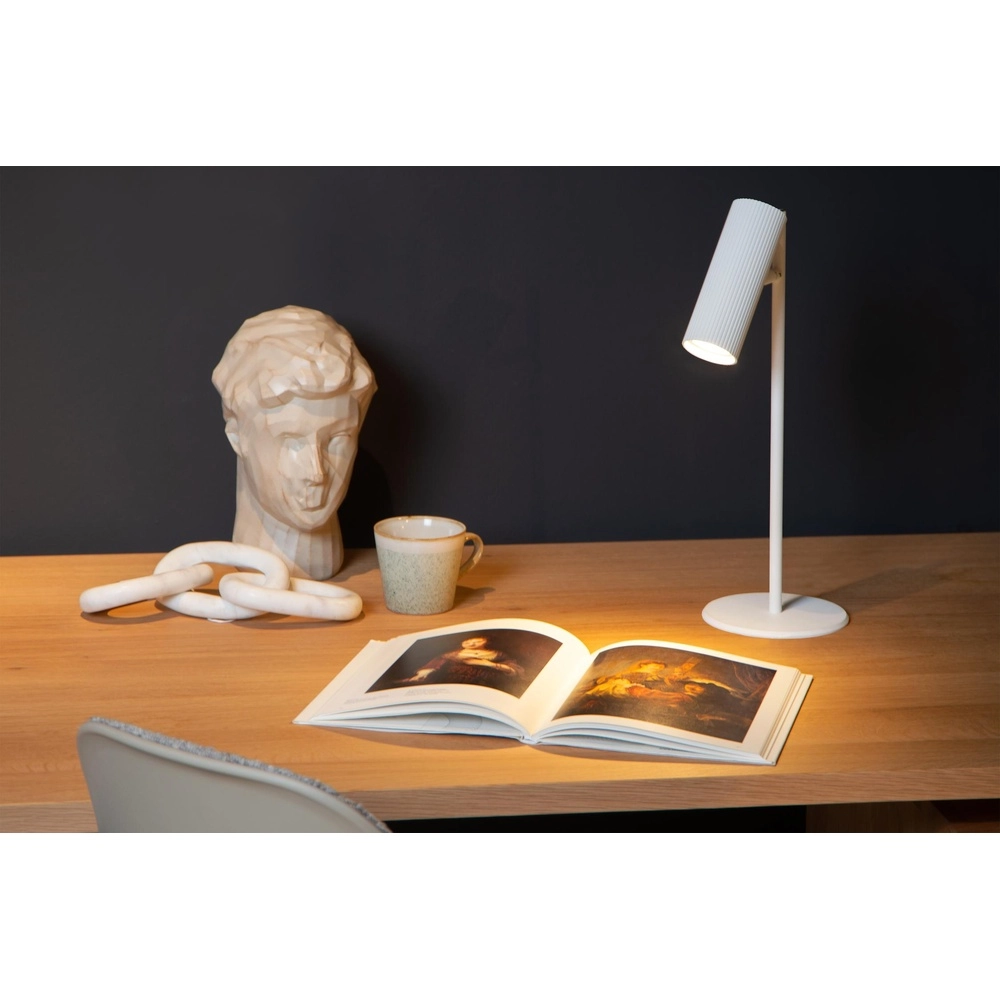 Desk lamp Clubs white Lucide 5411212093431