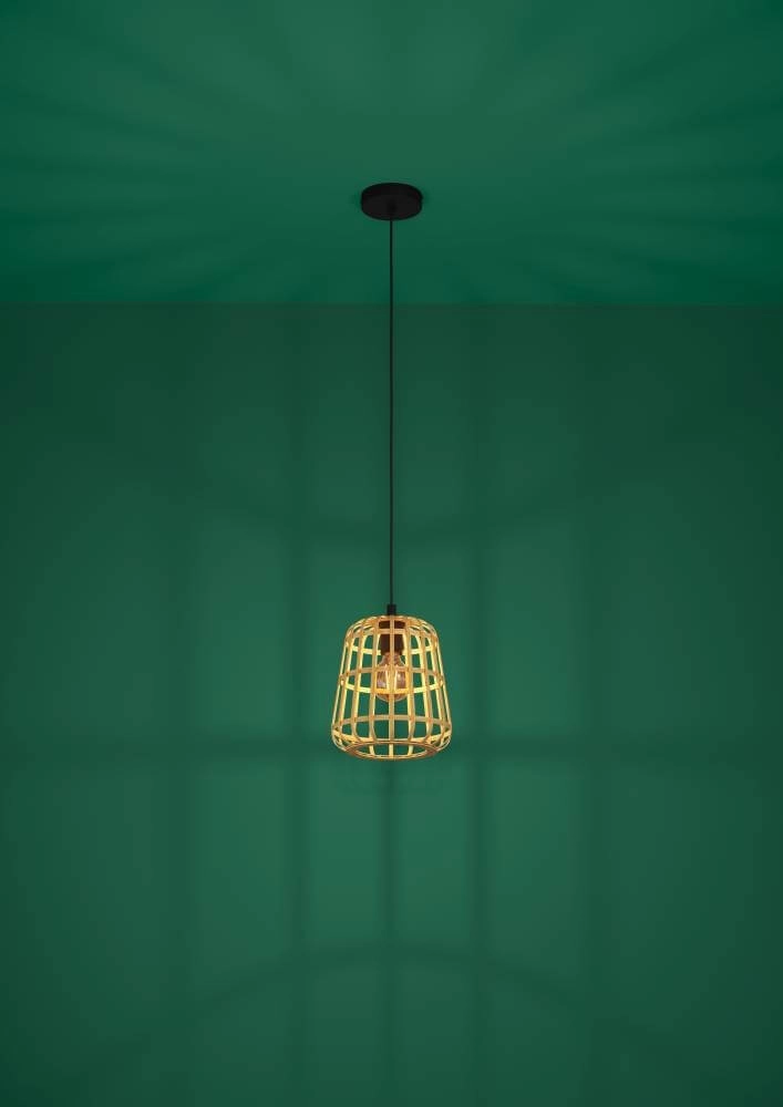 Rattan hanging lamp Montezuelo Ø 24cm Stars of Light 9008606240517