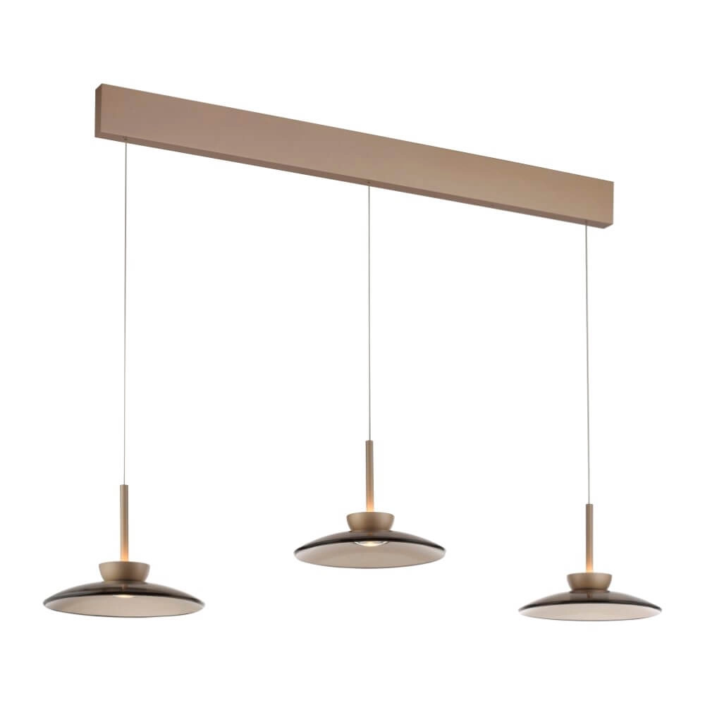 3-light hanging lamp Pure Moon bronze Paul Neuhaus 4012248383940