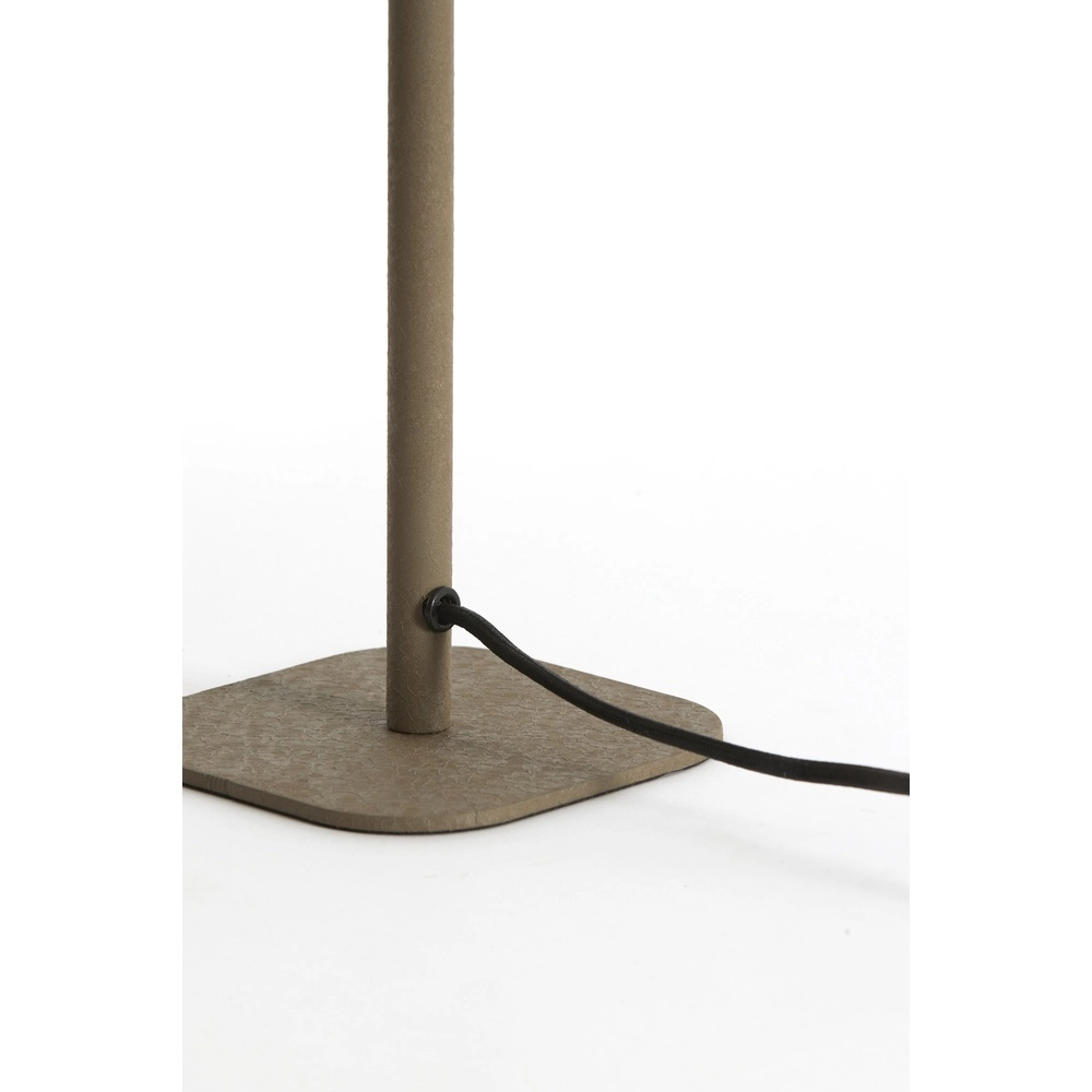 Bedside Lamp Elenie 13x13cm - matte dark brown Light & Living 8717807818685