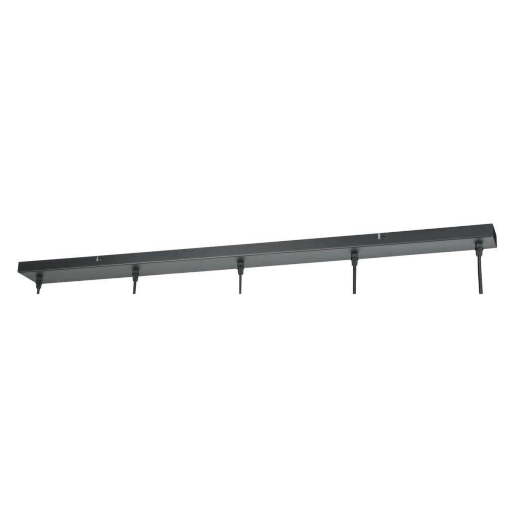 Design pendant lamp Bollique 5-light black Steinhauer 8712746187687