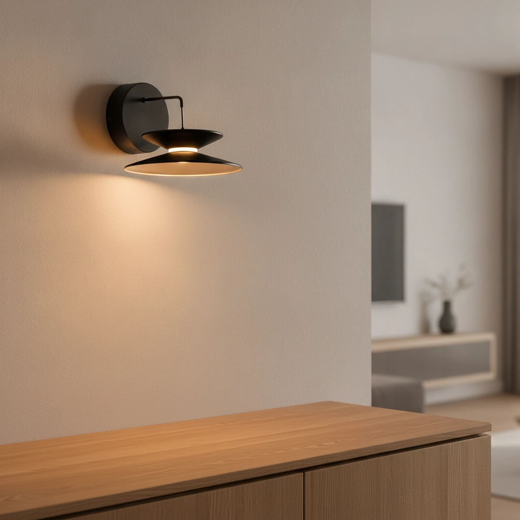 Design wall lamp Morfi black