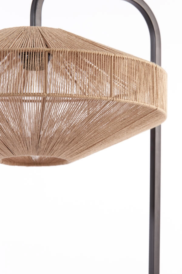 Rattan floor lamp Lyra Ø 43cm Light & Living 8717807681586
