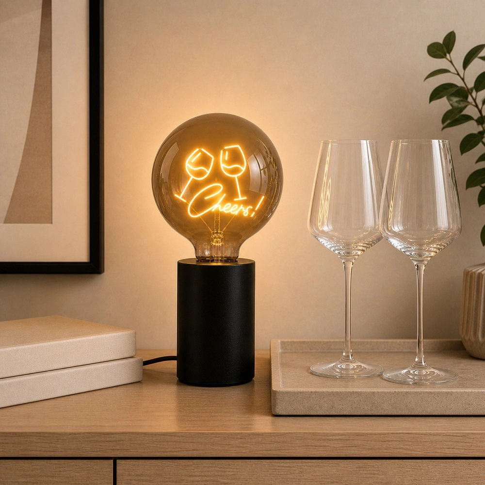 E27 light source Lumopop "Cheers" yellow Brilliant 4004353477652