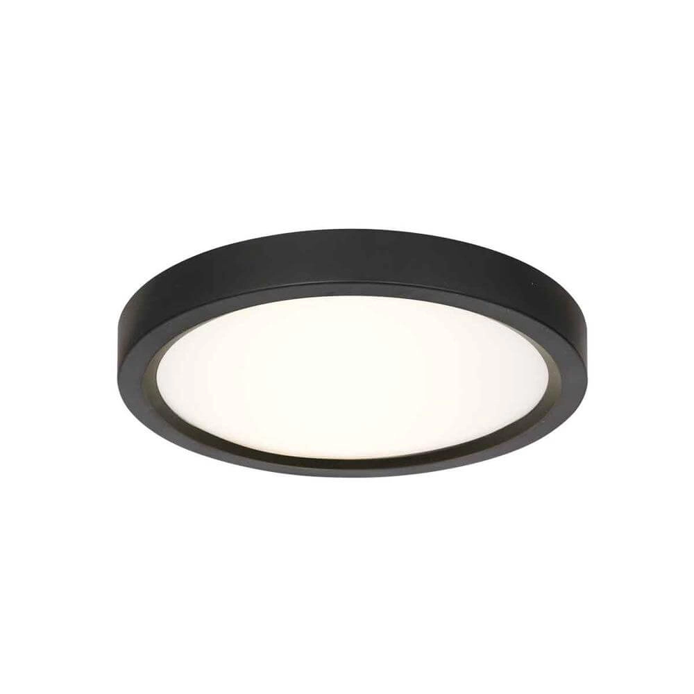 Black ceiling lamp Walcie Ø 20cm