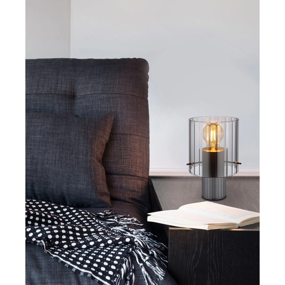 Table lamp Tulivar Design Smoke Glass Globo 9007371456666