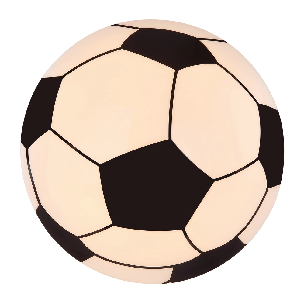 Children's room ceiling lamp Lemmi football black with white Globo 9007371389865