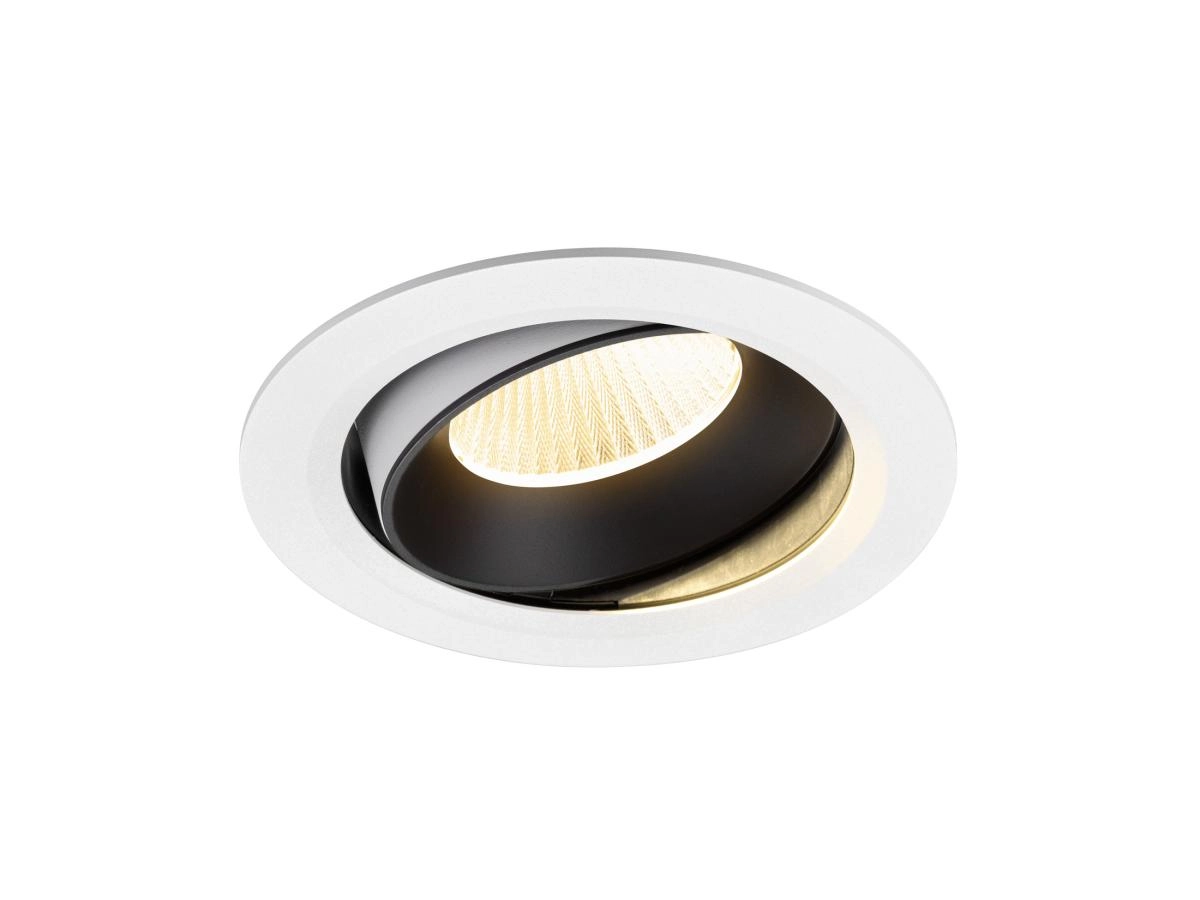 Recessed spotlight Numinos Move XL white/black 3000K - 40deg