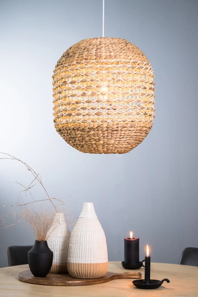 Braided pendant lamp Tripoli Ø 60cm Light & Living 8717807301668