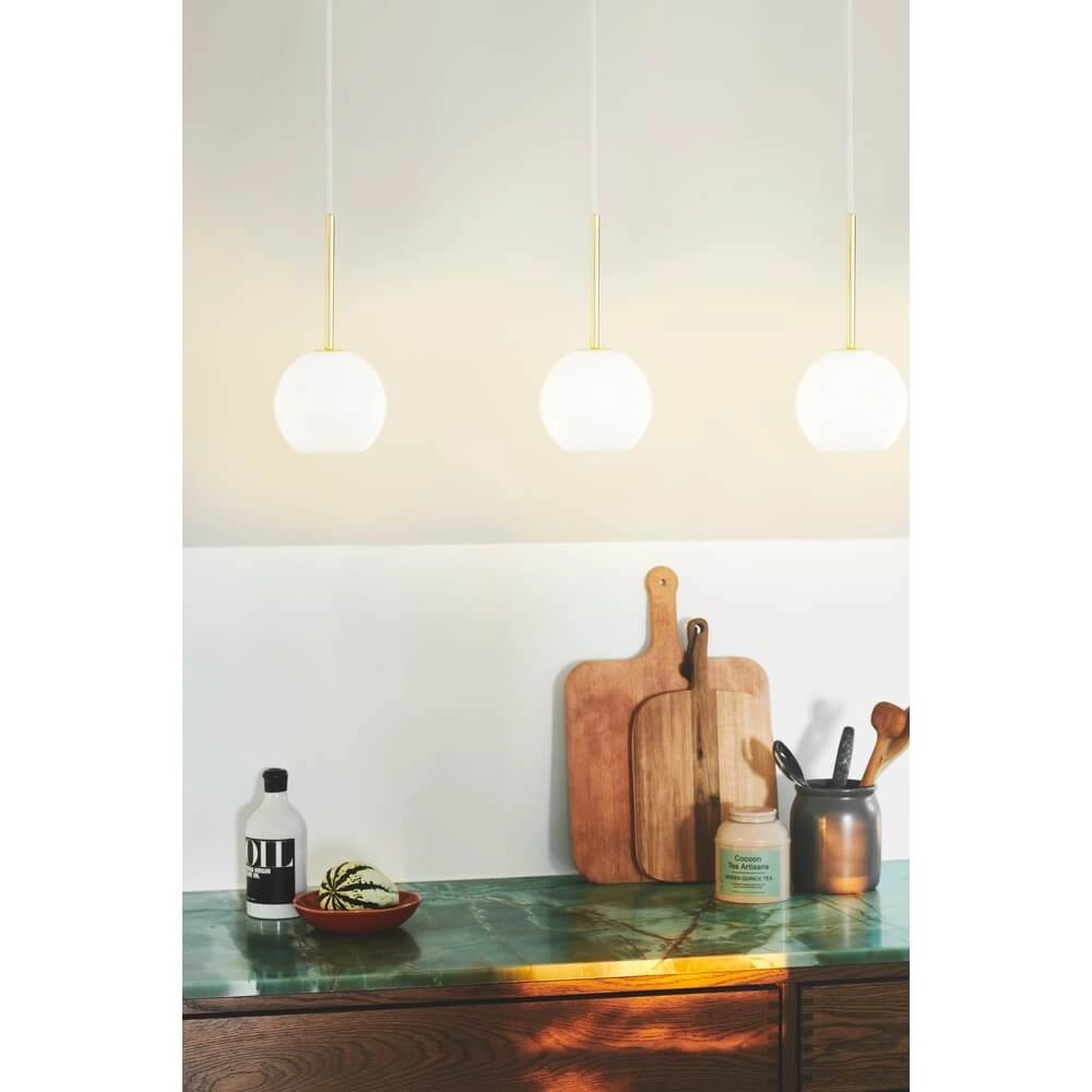 Pendant lamp Franca brass Nordlux 5704924015885