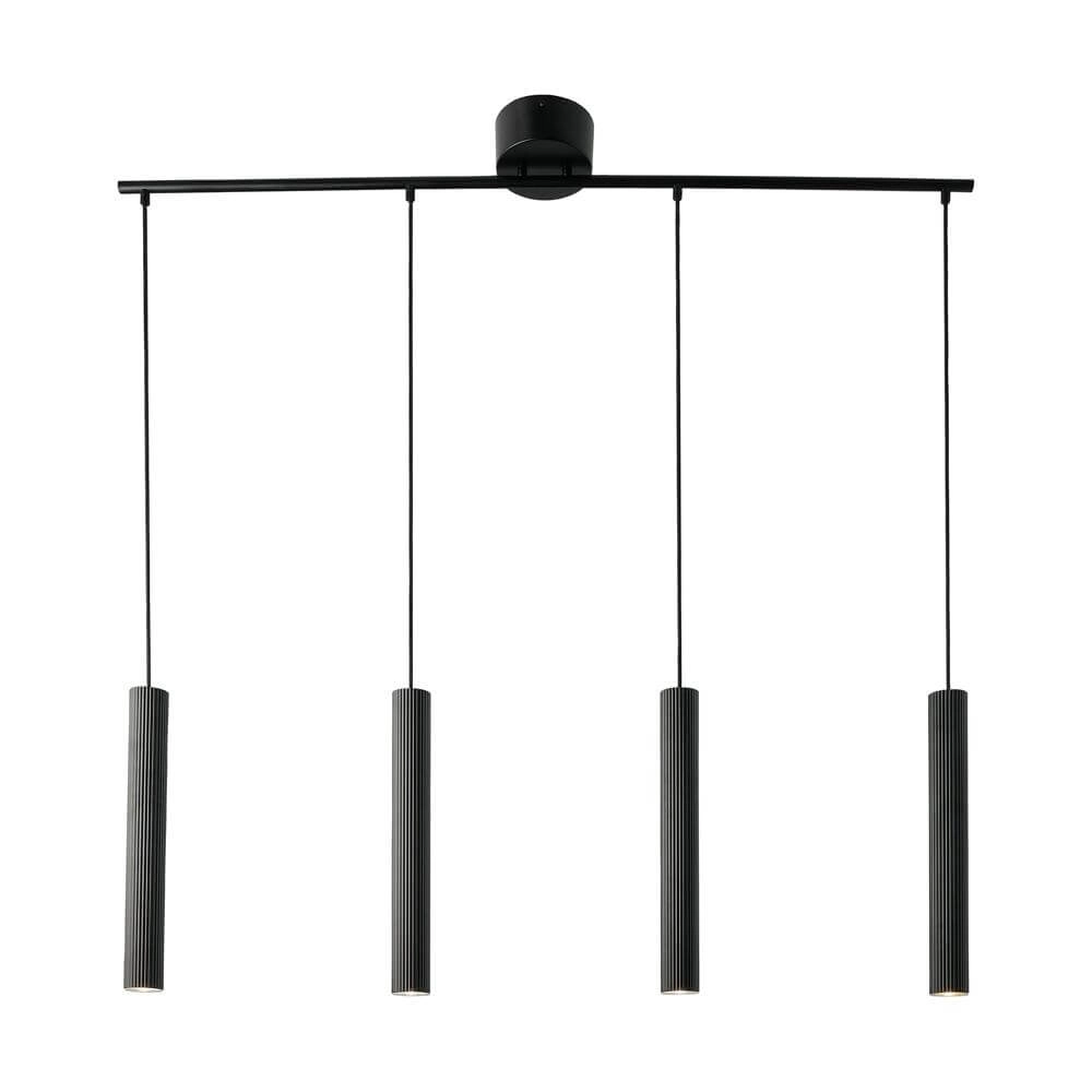 Design pendant lamp Vico black 4-lights Nordlux 5704924018398