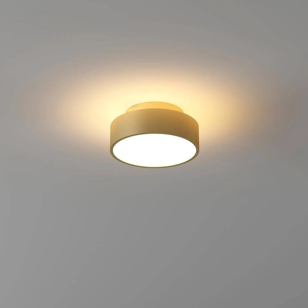 Ceiling lamp Chicago Ø 15cm warm gold Artdelight 8720701101319