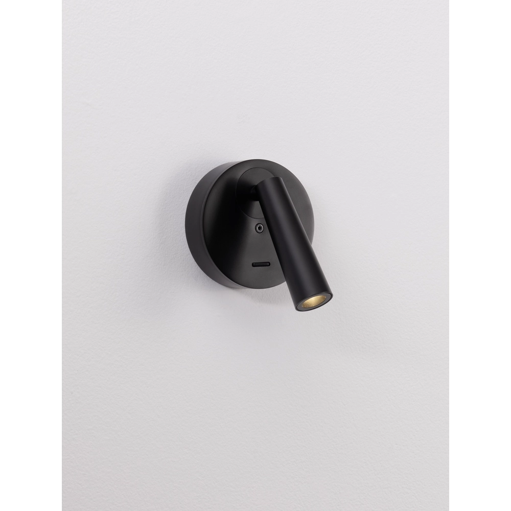 Bedside lamp Tico black Lyora 5212017473172