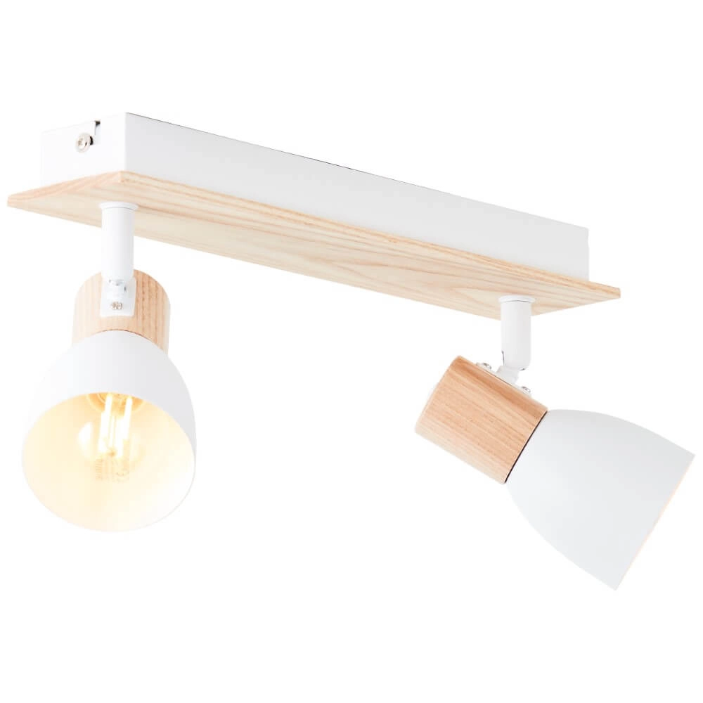 Ceiling lamp Daintree 2-light white Brilliant 4004353408724