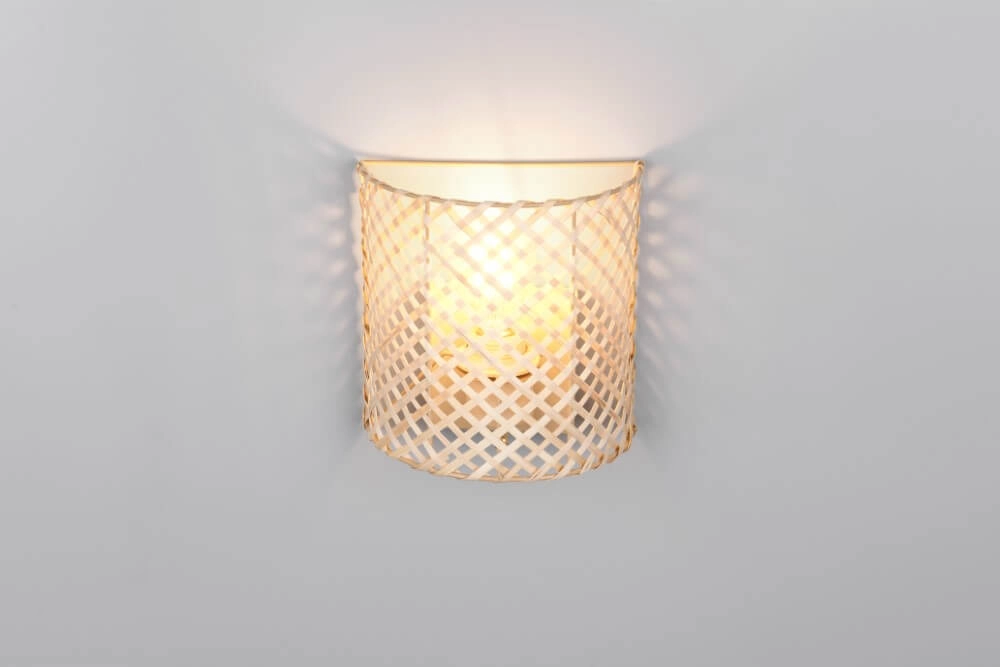 Japandi wall lamp Bina cream Trio 4017807636215