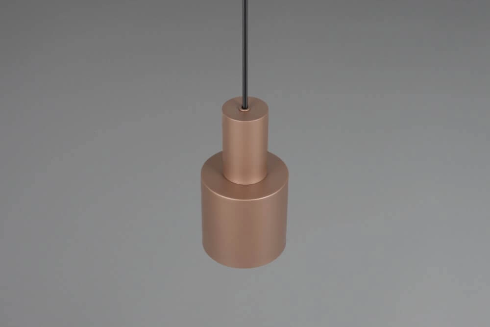 Red copper pendant Agudo Ø 12cm Trio 4017807613797