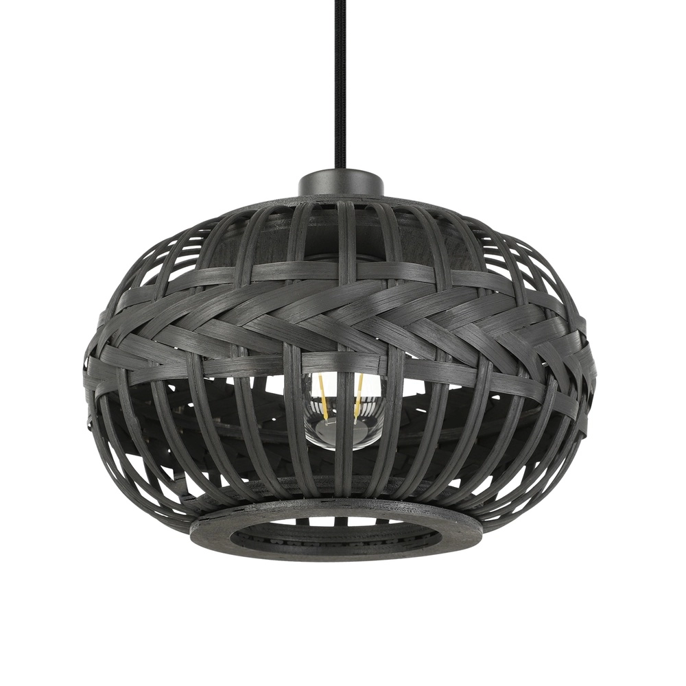 Dining room pendant lamp Towcester Ø 26cm - wood Eglo 9002759439149