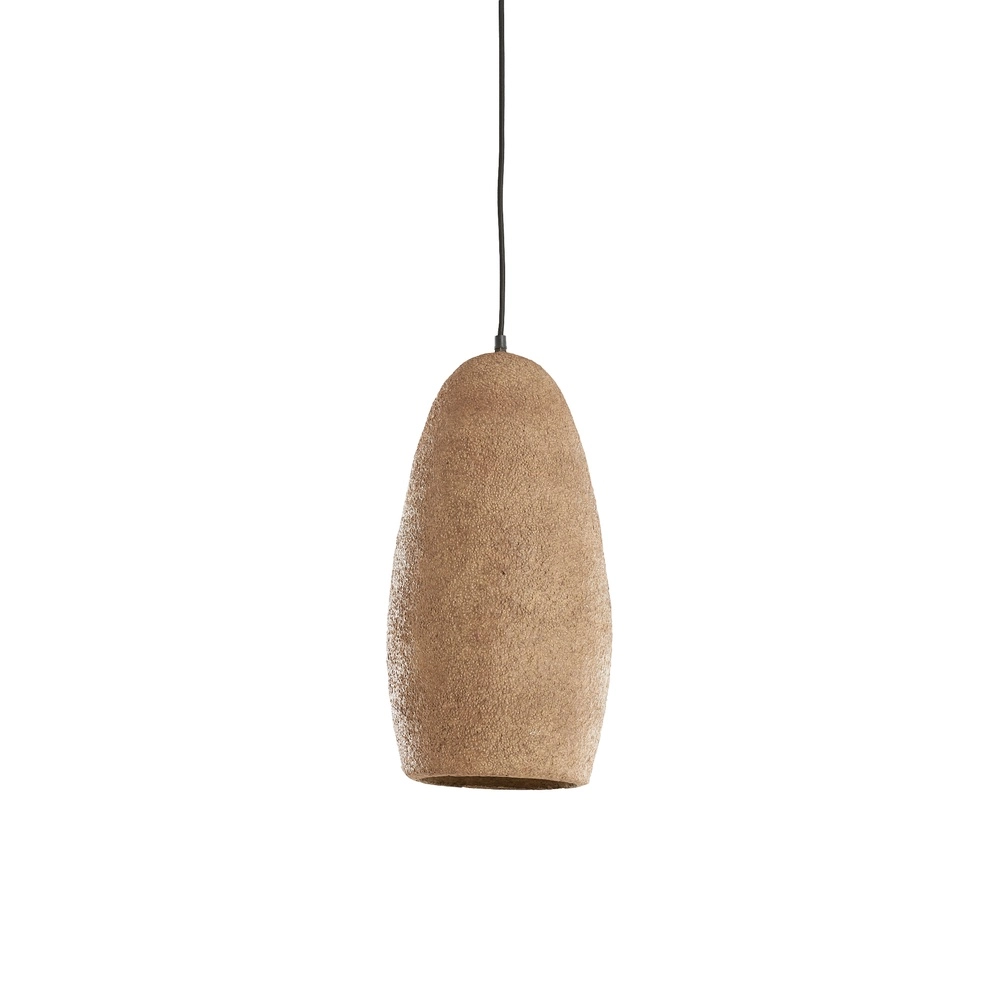 Paper marché pendant lamp Divala Ø 24cm