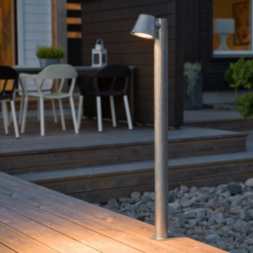 Garden lamp Trieste 100cm zinc grey KonstSmide 7318307524321