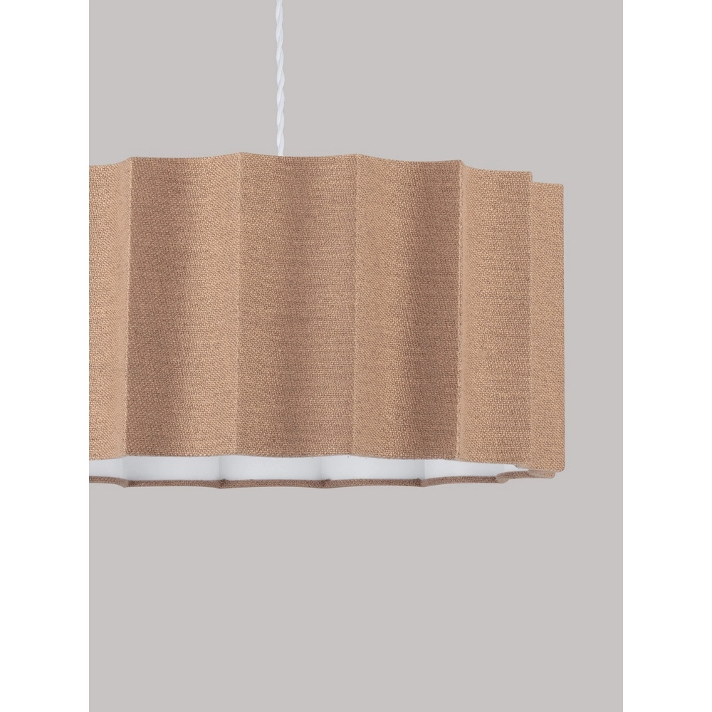 Design pendant lamp Alve coffee brown Ø 45cm Lyora 5212017493651