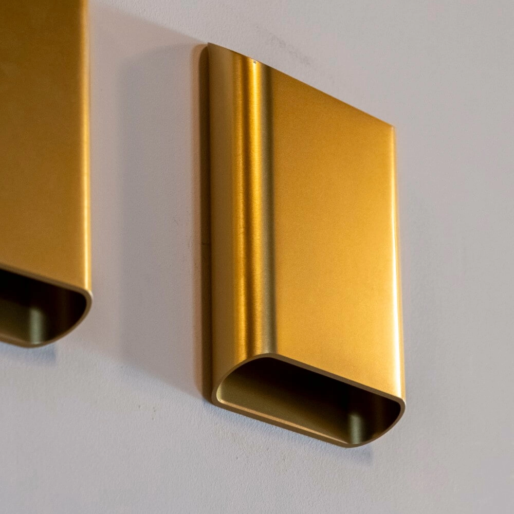 Wall lamp Diaz L Warm gold Artdelight 8720701101173