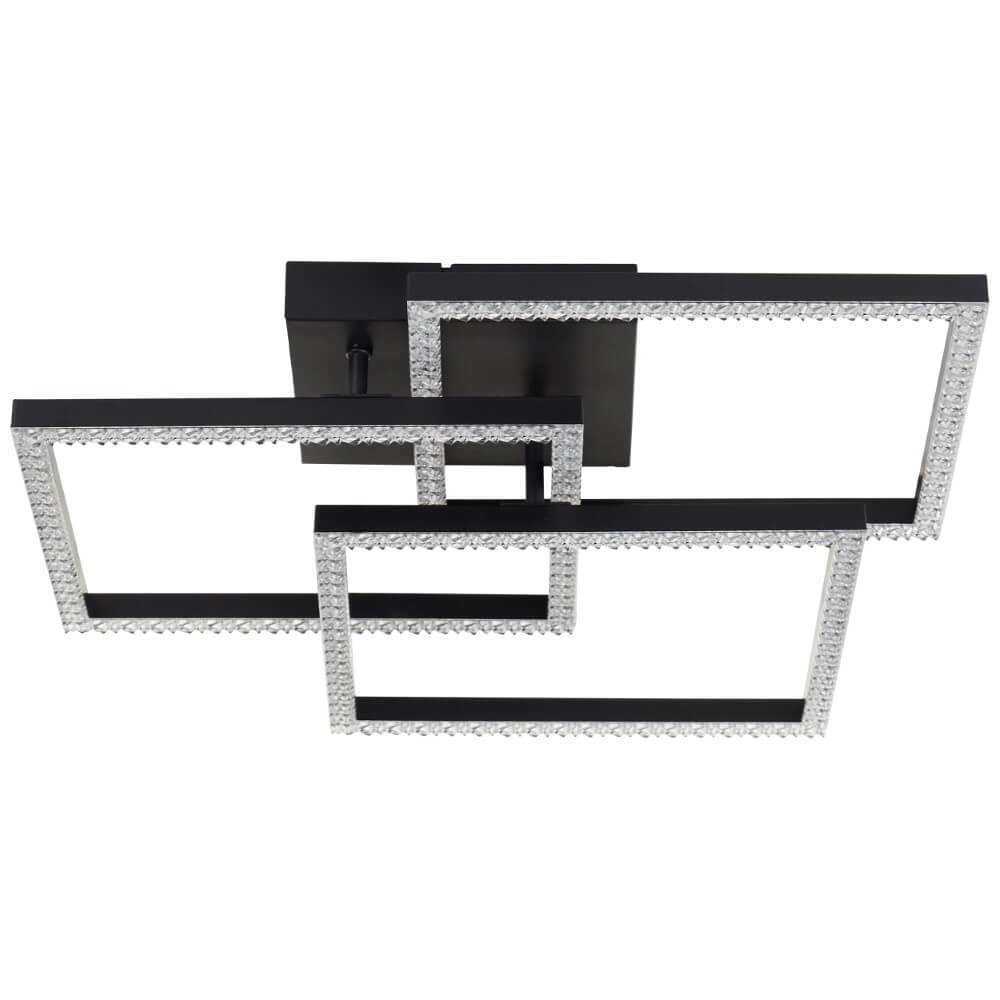 Black ceiling lamp Ranni 3900lm Brilliant 4004353442148
