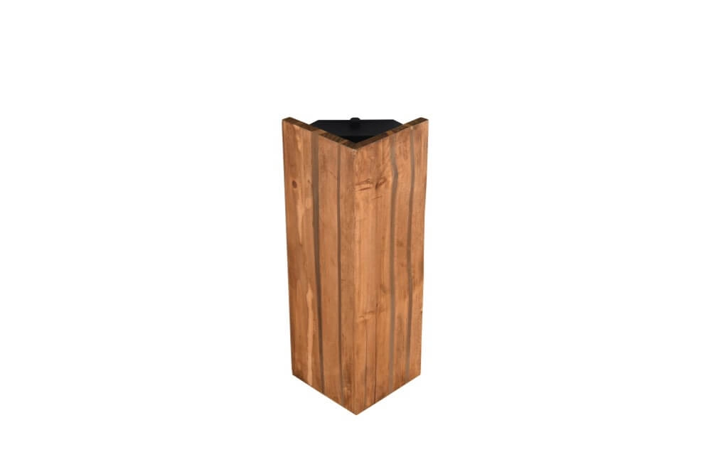 Wooden wall lamp Karuni Trio 4017807616514