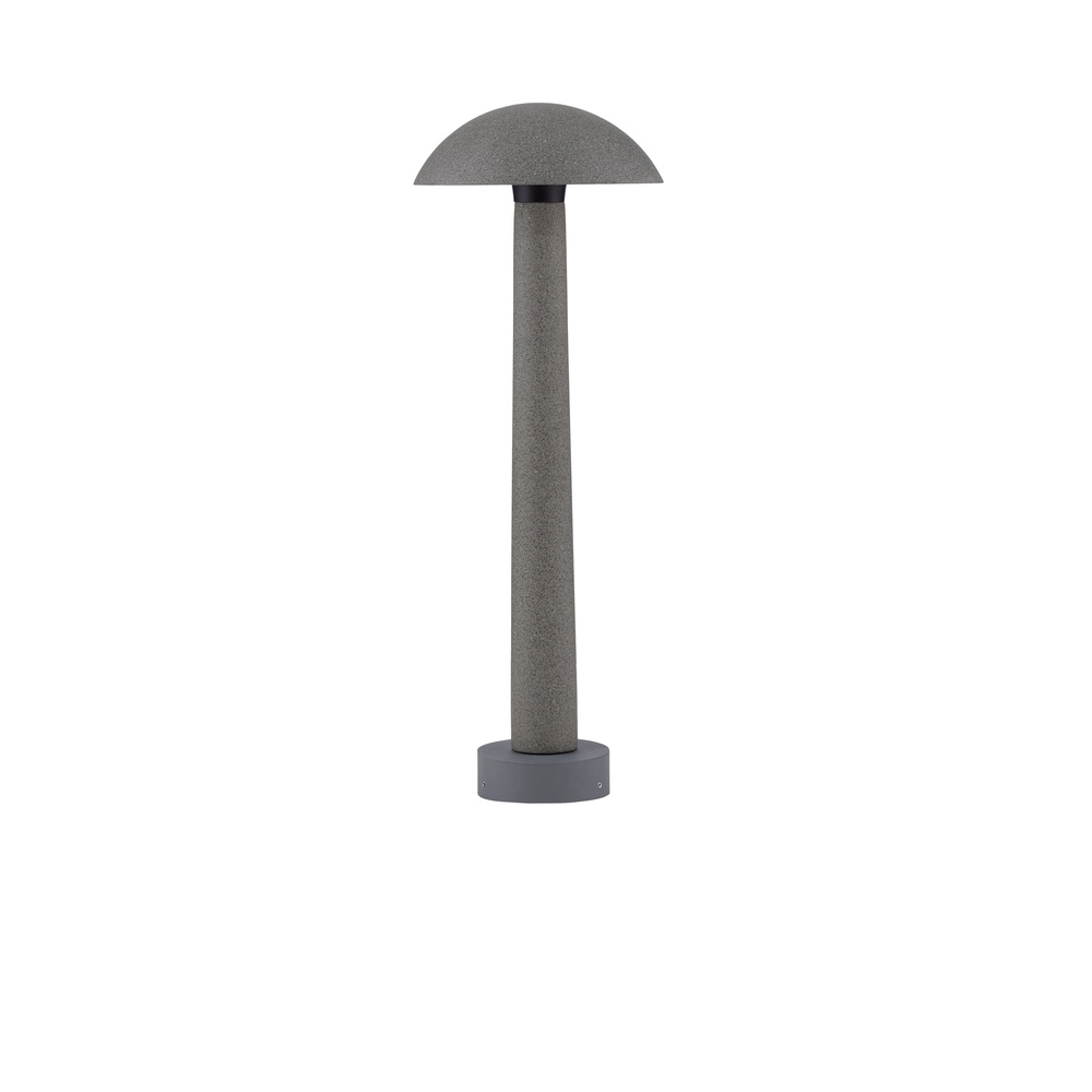 Round garden lamp Tura concrete grey 55cm Lyora 5212017454645