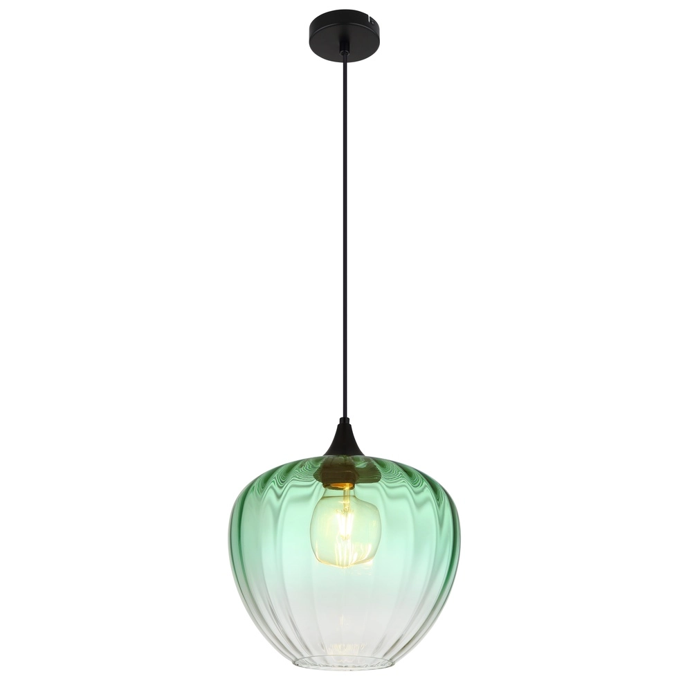 Pendant lamp Sander Green glass