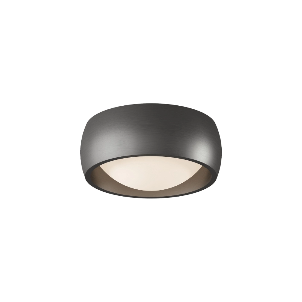 Sleek ceiling lamp Montana Ø15cm - Gun metal Artdelight 8720701103962