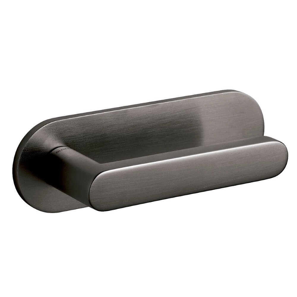 Door handle Link horizontal shield anthracite