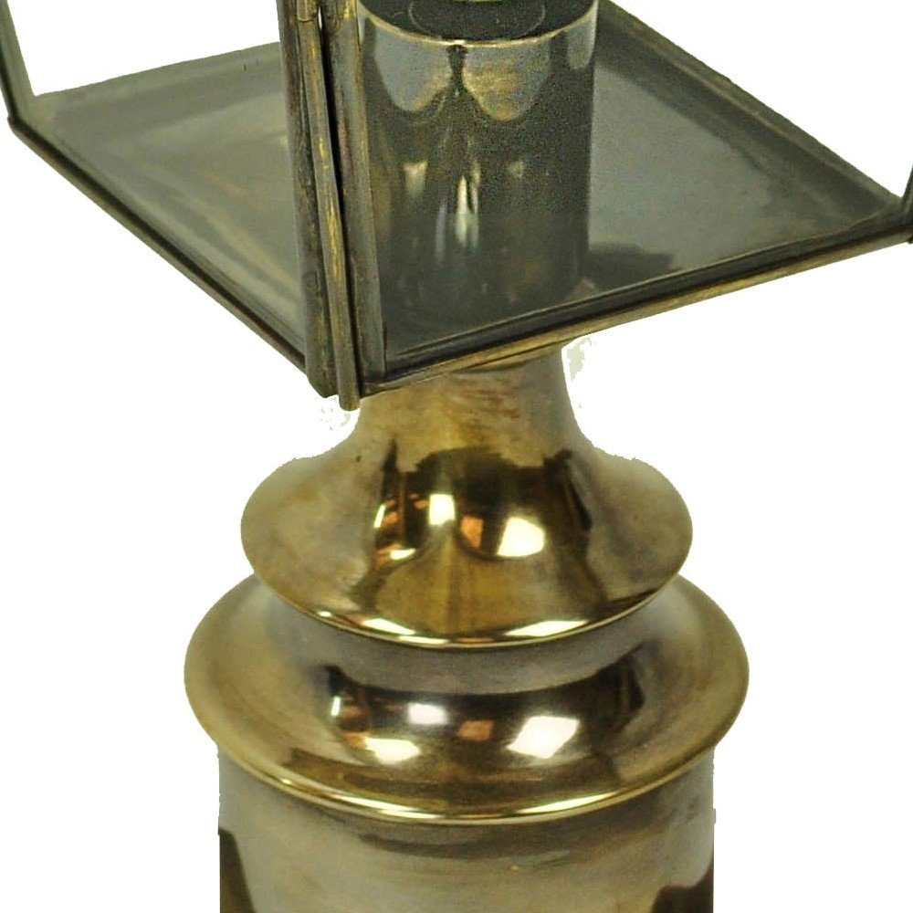 Rural outdoor lamp Knightbridge 58cm - polished gold (pbul) Limehouse