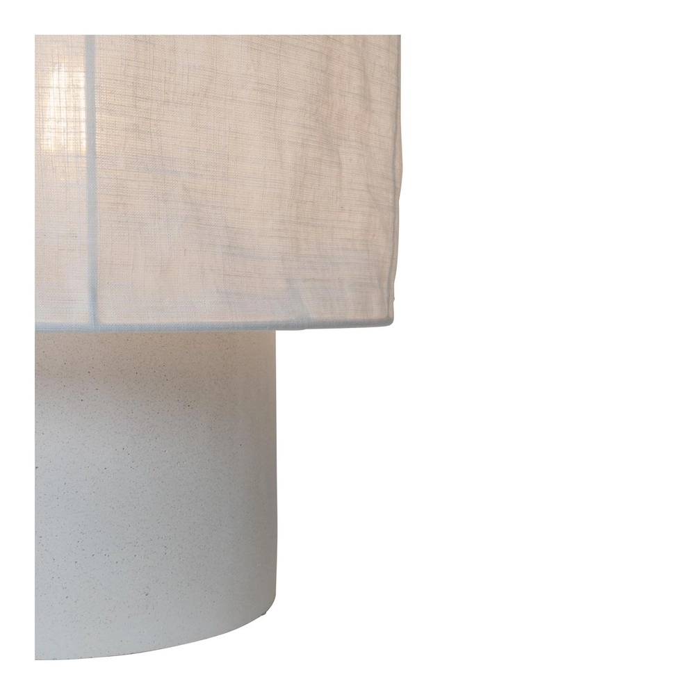 Table lamp Tissaja Ø 30cm white Lucide 5411212061607