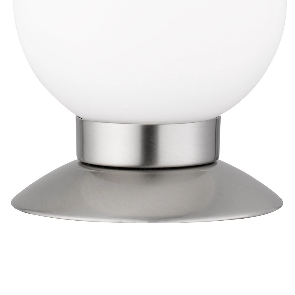 LED table lamp Princess 13cm metallic gray Trio 4017807369939