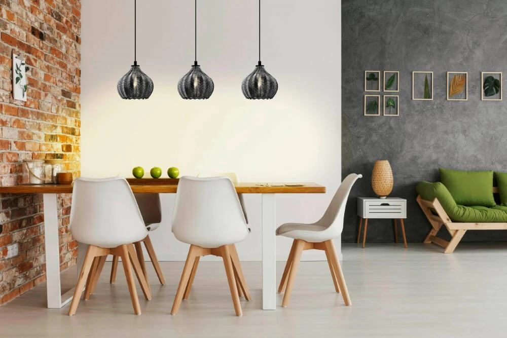 3-light glass pendant light Tamallat Eglo 9002759435776