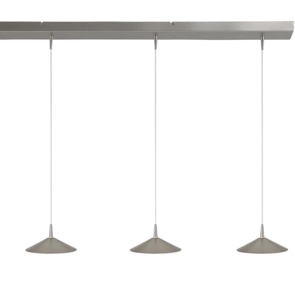 4-light pendant lamp Ceppo nickel Ø 18cm Masterlight 8718121358536