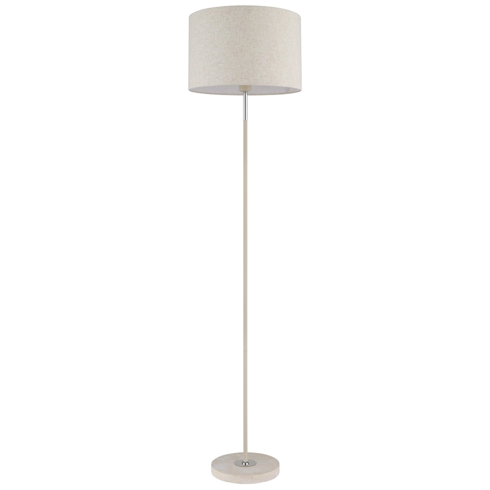 Floor lamp Deleon sand brown Ø 40cm Globo 9007371572908