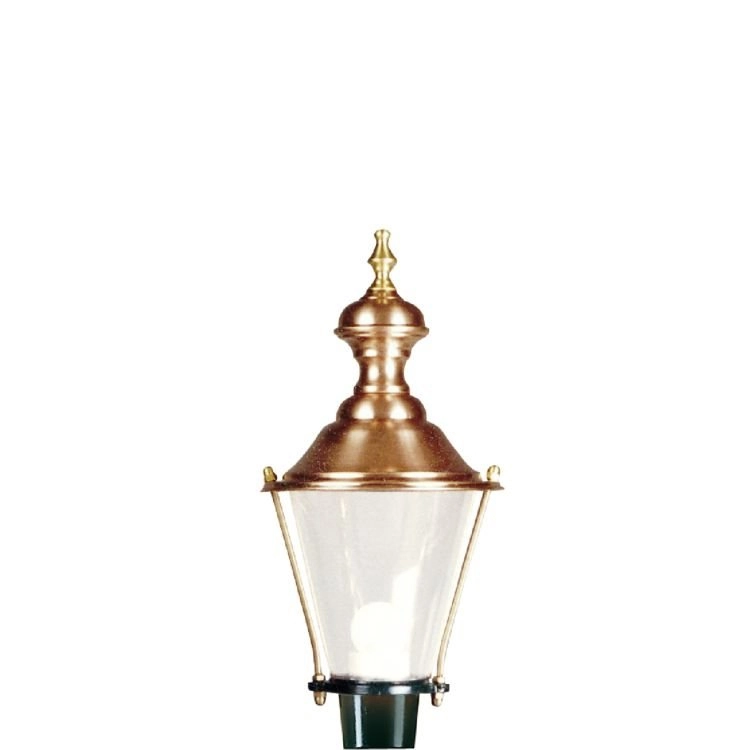 Nostalgic lantern lamp 0 black with copper shade