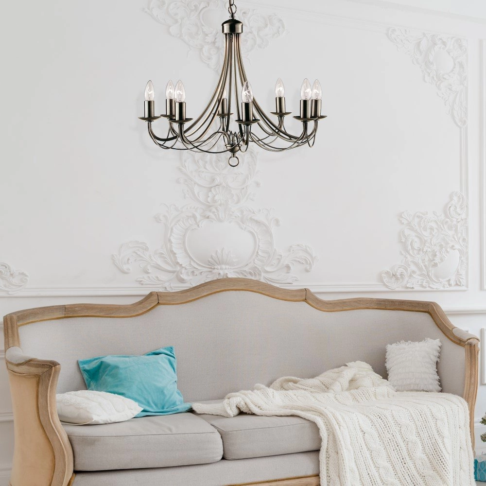 Large chandelier Maypole Searchlight 5013874300133