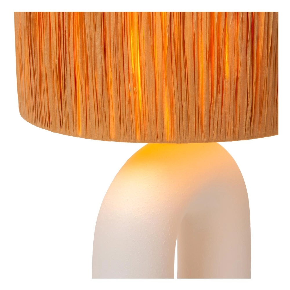 Table lamp Ronda white Lucide 5411212135025